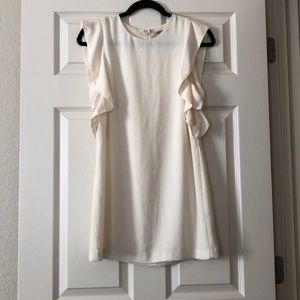 Ivory mini dress